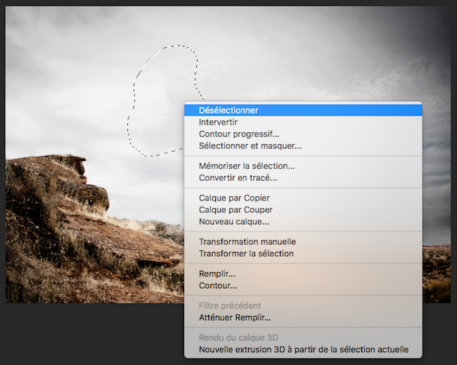 comment supprimer un objet dans photoshop