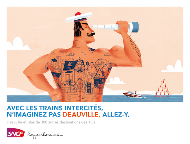Illustration affiche SNCF