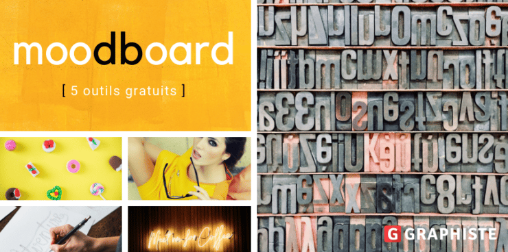 Outils gratuits mooboard