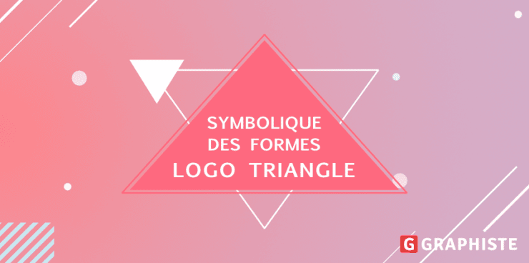 Symbolique forme : logo triangle