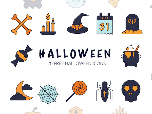 Free icons Halloween