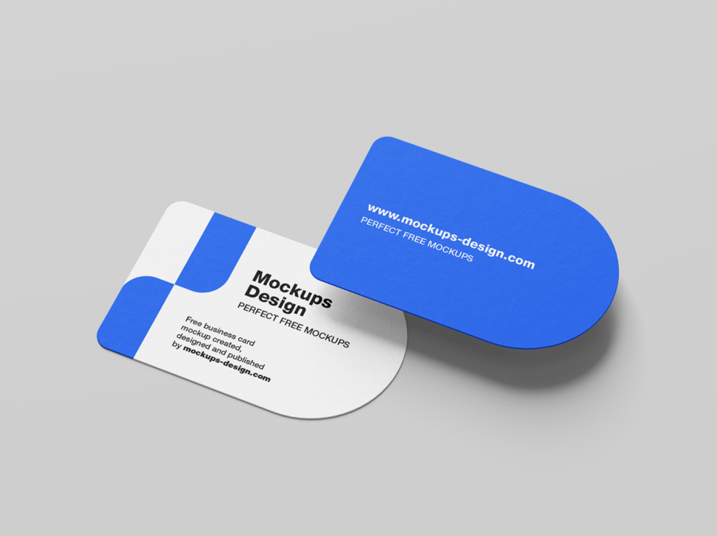 mockup carte de visite