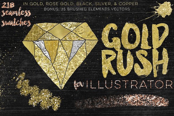 Plugin Gold Rush Illustrator