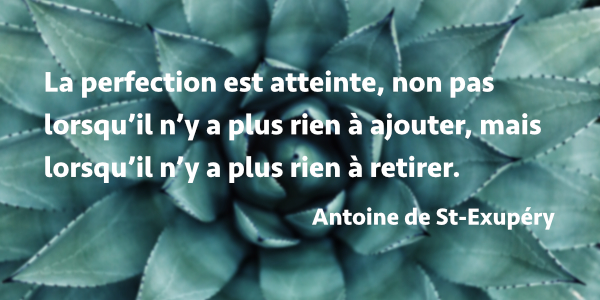 Citation Antoine de St Exupéry