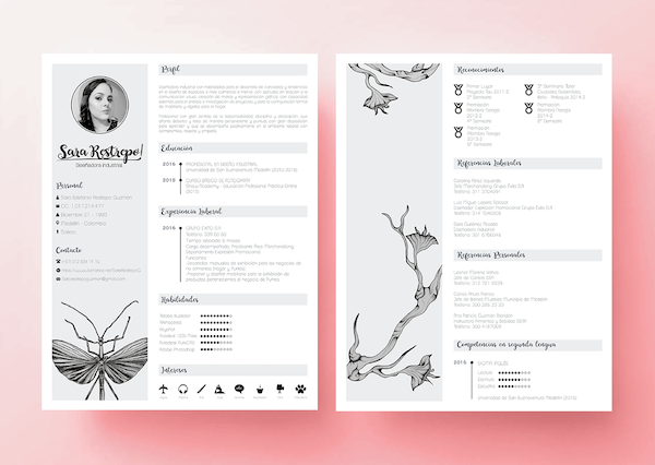 Comment bien utiliser les couleurs dans un CV Graphiste Blog