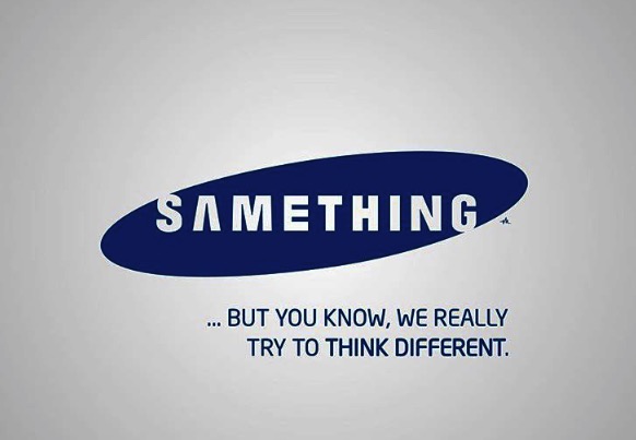 Détournement du logo de Samsung