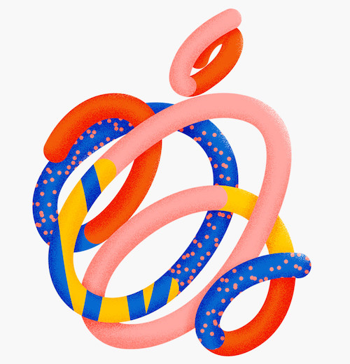 Logo abstrait Apple