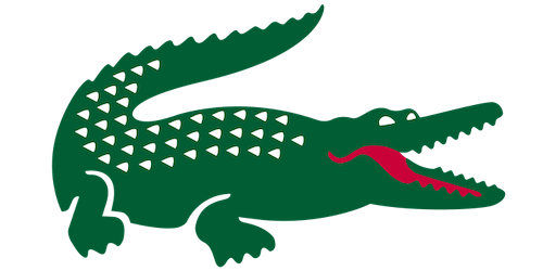Logo Lacoste crocodile