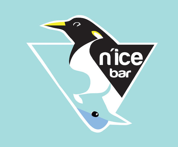 Logo mascotte pingouin