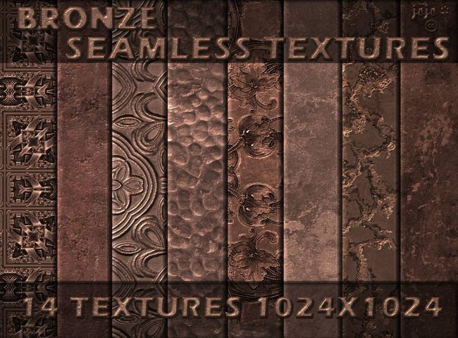 metal bronze decoré gratuit graphiste texture