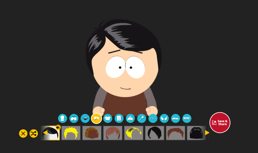Générateur d'avatar South Park