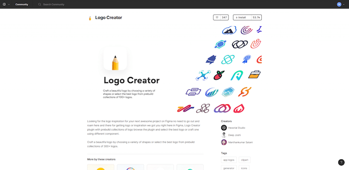 plugin Figma Logo Creator