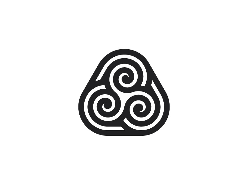 logo symétrique dribble