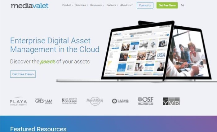 Digital Asset Management gérer fichiers médias mediavalet