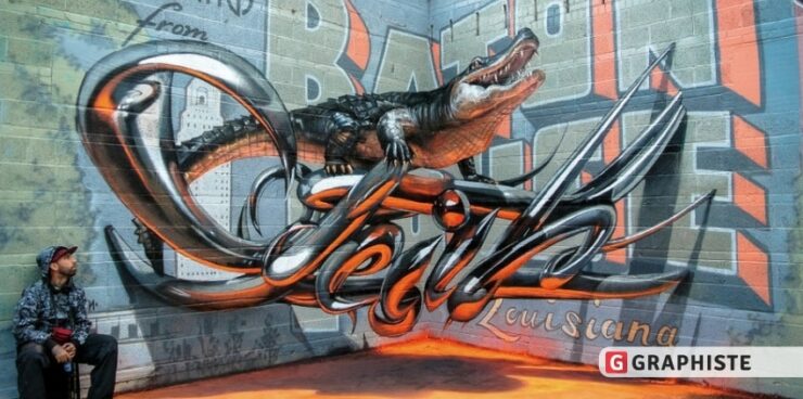street marketing graffiti 3D