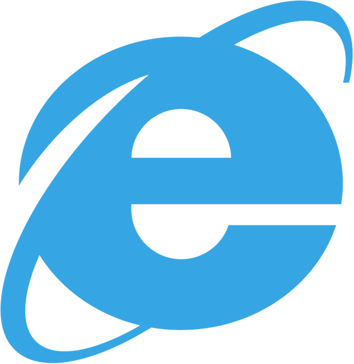 logo Internet Explorer 1997