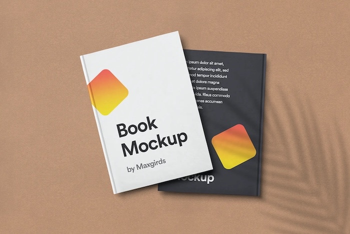 Mockup de livre