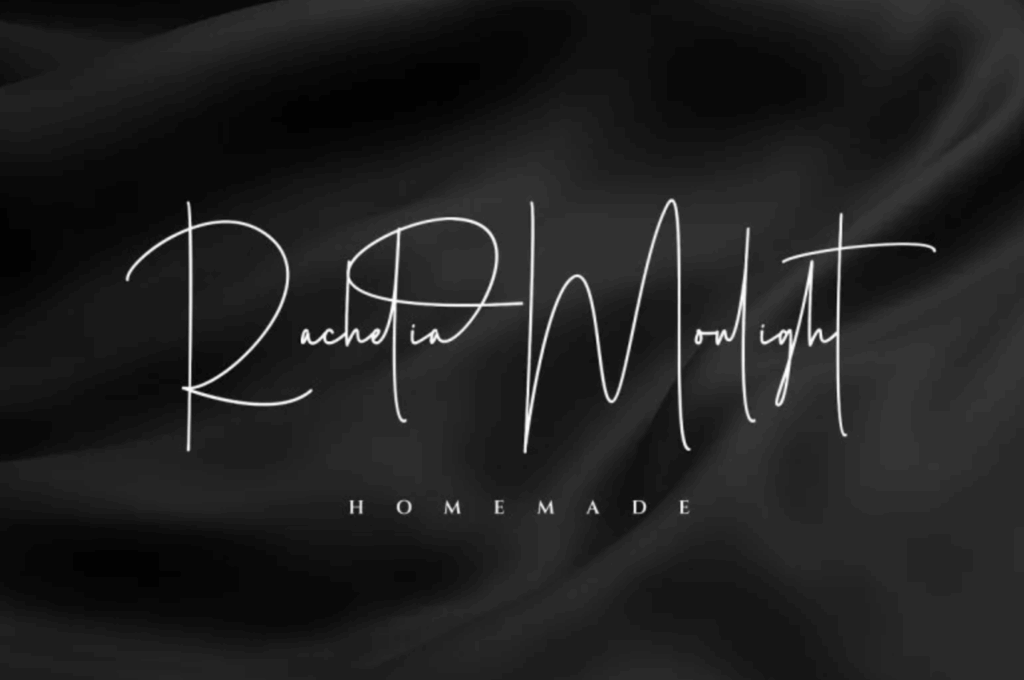 typographie signature