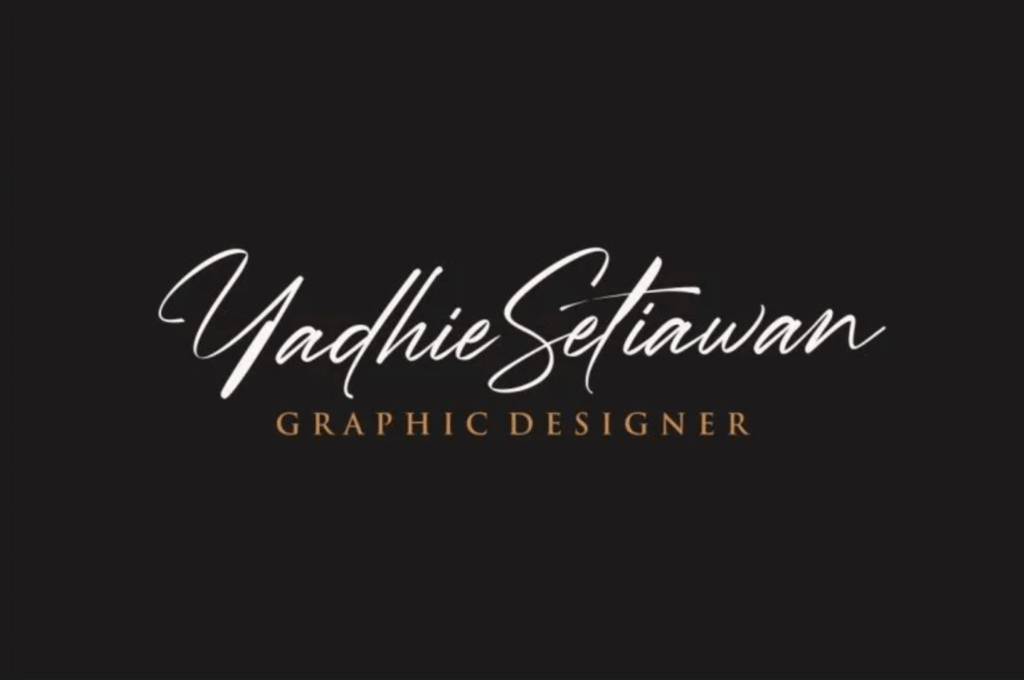 typographie signature