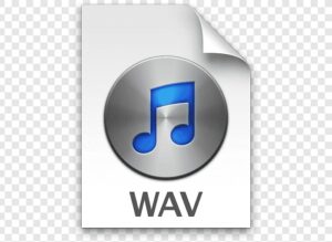 format de fichier audio wav