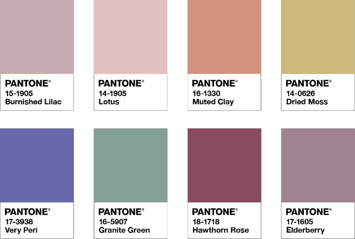 Palette chromatique Balancing act © Pantone
