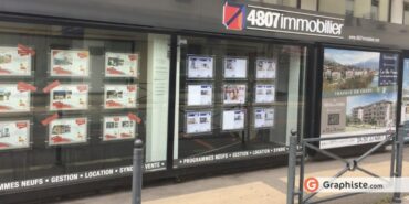 Vitrine agence immobilier