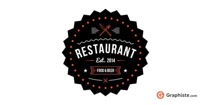 Créer un logo de restaurant