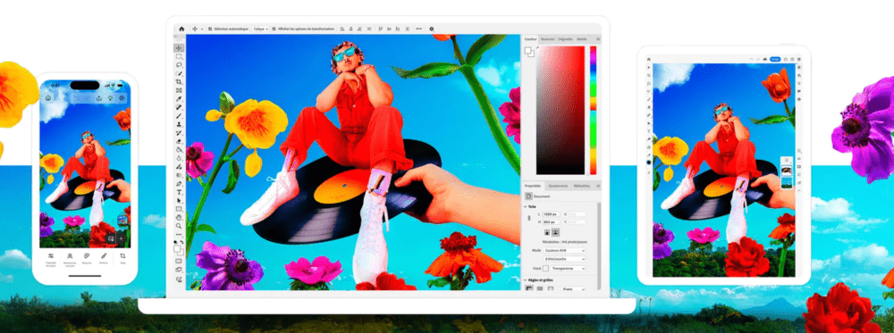 logiciel graphisme photoshop