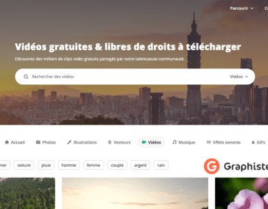 télécharger des vidéos libres de droits