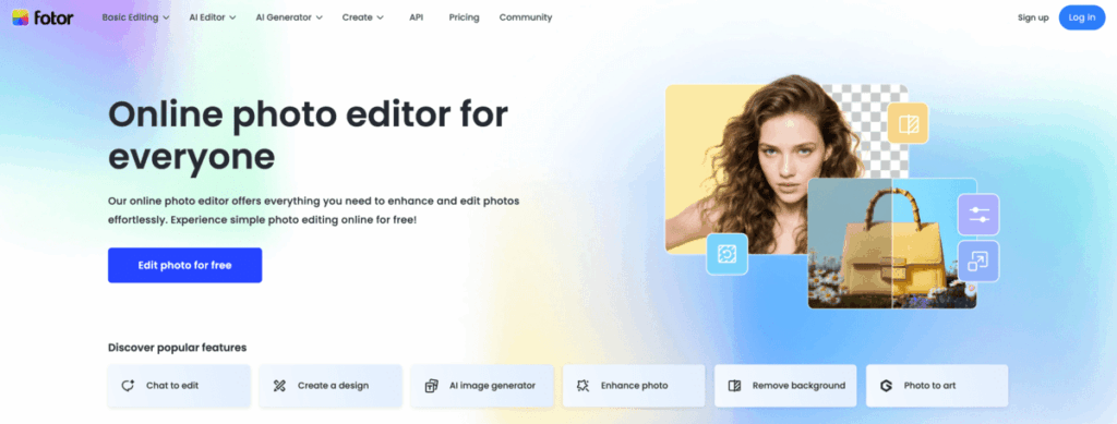fotor éditeur photo