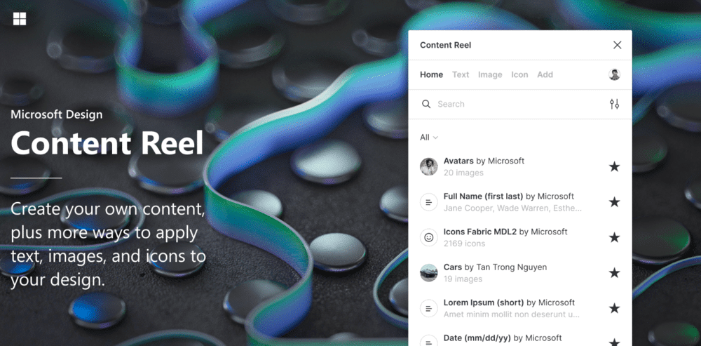 plugin Figma Content Reel