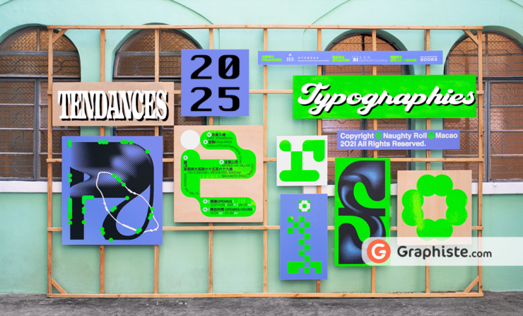 tendances typographies 2025