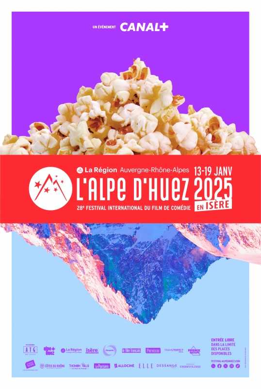 affiche festival cinéma alpe d'huez