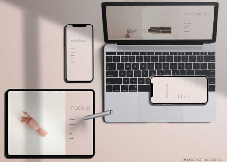 8 mockups gratuits parfaits pour le design de site web - Graphiste Blog