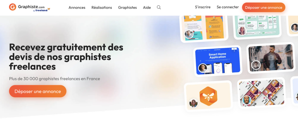 graphiste.com, plateforme pour trouver un graphiste freelance