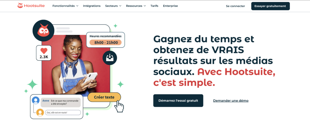 hootsuite, outil pour centraliser la gestion des réseaux soiaux