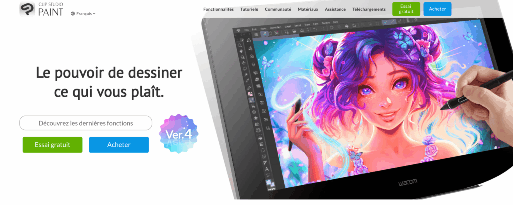 logiciel pour tablette graphique