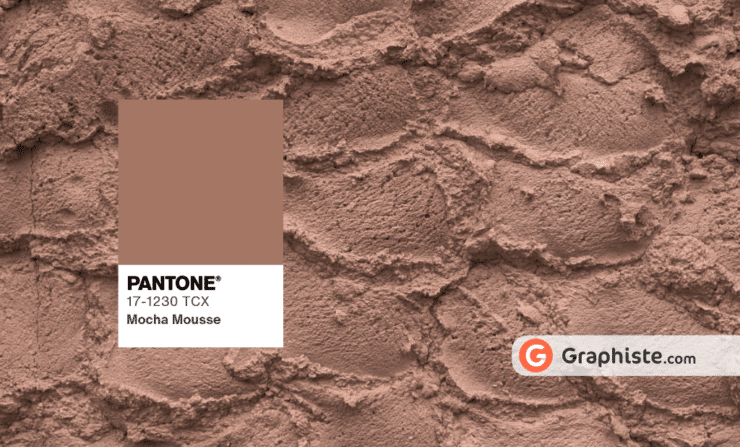 Pantone 2025 : la couleur Mocha Mousse