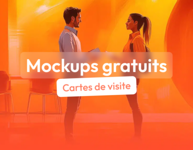 mockup carte de visite
