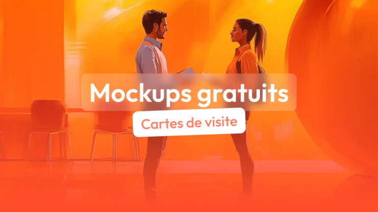 mockup carte de visite
