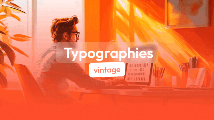 typographie vintage