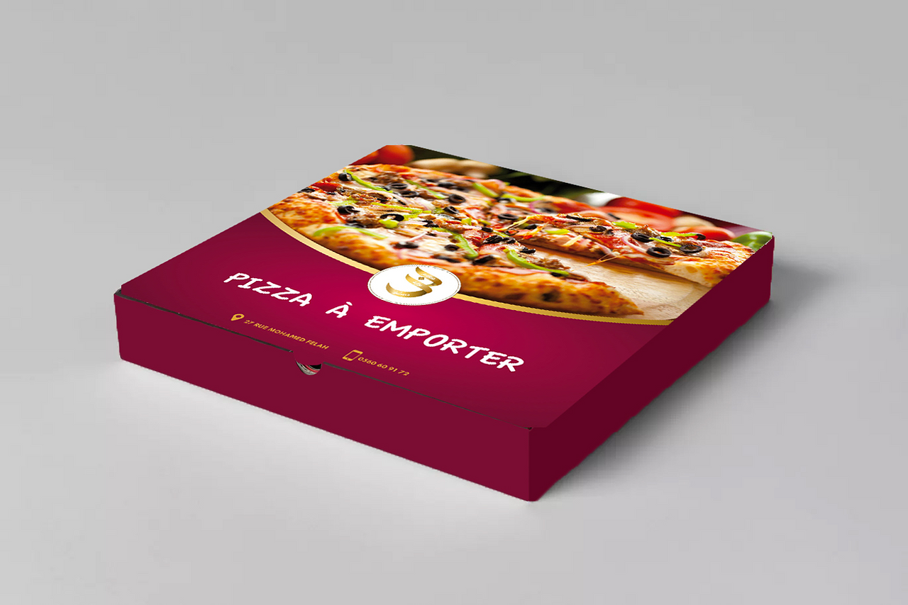 Packaging boite de pizza