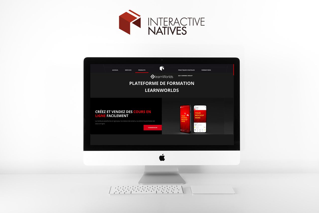 Site Web Interactive Natives