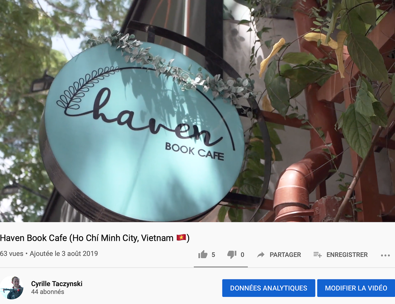Haven Book Cafe (Ho Chí Minh City, Vietnam 🇻🇳)