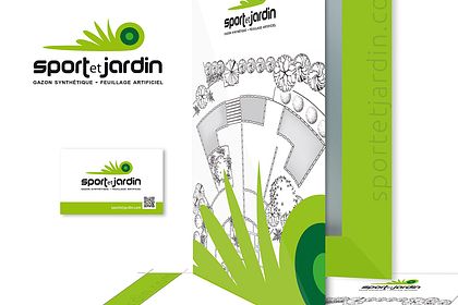 Design charte graphique Sport et Jardin