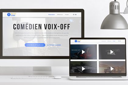 Site internet Voix off Studio