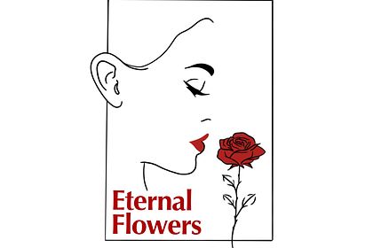 Logo vente de fleurs 