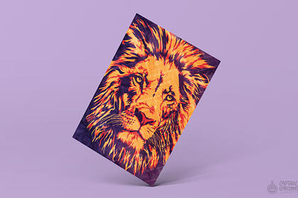 Illustration lion