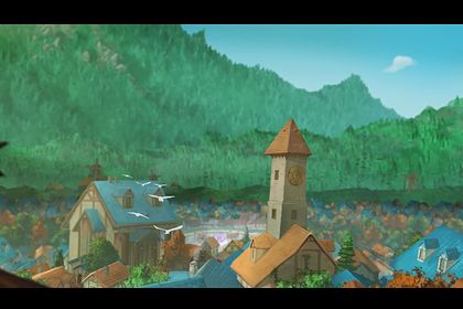 Animation ville medievale