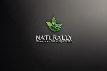 Logo pour produits alimentaires bio et équitable